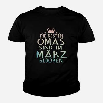 Die Bester Mutter Sind Im Marz Georen Kinder T-Shirt - Seseable