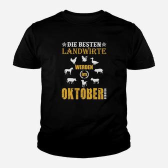 Die Höchste Landwirte Oktober Kinder T-Shirt - Seseable