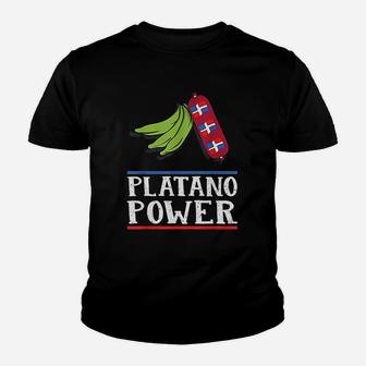 Dominican Republic Dominican Platano Power Kid T-Shirt - Seseable