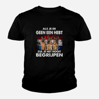 Duitse Herder Zul Je Het Nooit Begrijpen Kinder T-Shirt - Seseable