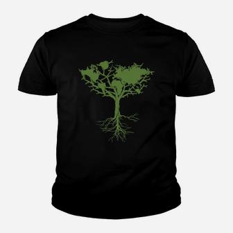 Earth Tree Climate Change Ecology Environment Global Warming Green Tree Nature Youth T-shirt - Seseable