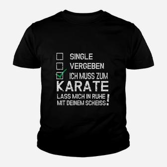 Einzelnes Vergebes Karate- Kinder T-Shirt - Seseable