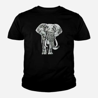 Elefanten Wildtier Tier Afrika Rüssel Elfenbein Kinder T-Shirt - Seseable