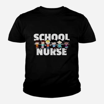 Elementary School Nurse Fun Back To School Nursing Kid T-Shirt - Seseable