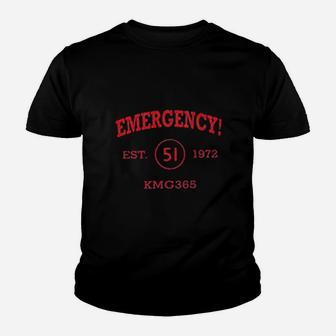 Emergency Athletic Vintage Firefighting Kid T-Shirt