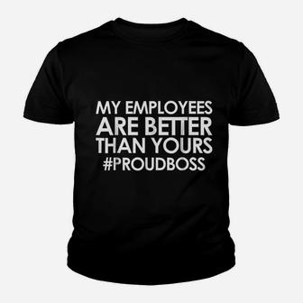 Employee Appreciation Gifts Funny Boss Gift Kid T-Shirt - Seseable