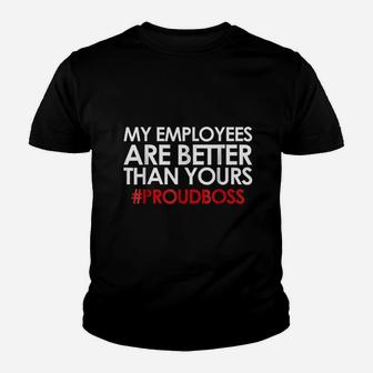Employee Appreciation Gifts Funny Boss Gift Kid T-Shirt - Seseable
