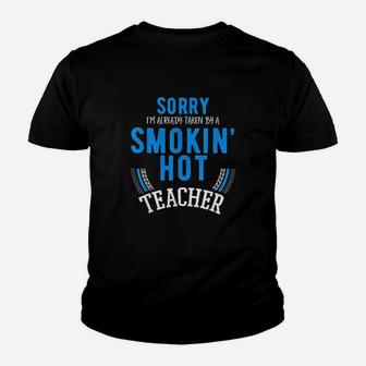 Engaged To A Teacher Funny Marry Hot Teachers Kid T-Shirt - Seseable