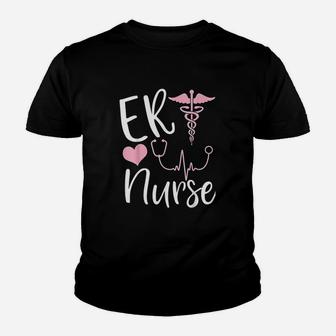 Er Nurse Cute Emergency Room Nurse Gift Kid T-Shirt - Seseable
