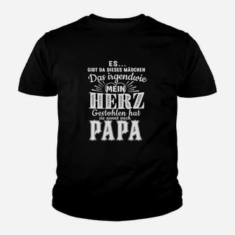 Es Das Irgendwie Mein Herz Papa Kinder T-Shirt - Seseable