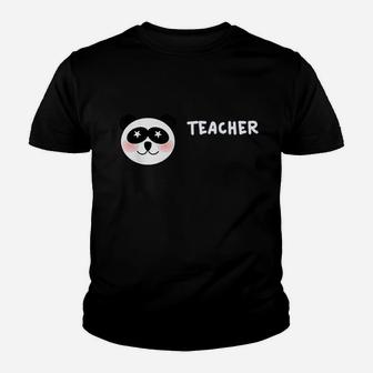 Esl Teacher Panda Online English Students Kid T-Shirt - Seseable