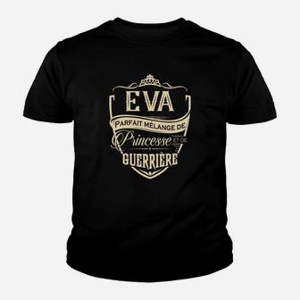 Eva Kinder Tshirt Personalisiert - Perfekte Mischung aus Prinzessin & Kriegerin - Seseable