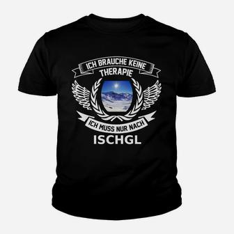 Exklusive Ischgl Therapie Kinder T-Shirt - Seseable