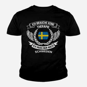 Exklusives Schweden Therapie Kinder T-Shirt - Seseable