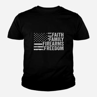 Faith Family B Freedom Kid T-Shirt - Seseable
