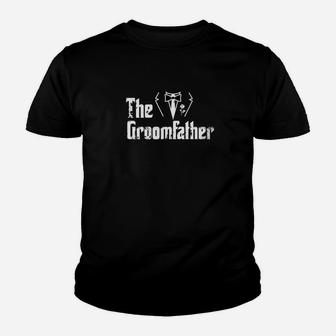 Father Of The Groom Wedding Husband Grooms Dad Gif Kid T-Shirt - Seseable