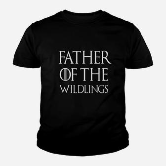 Father Of Wildlings Daddy Gift, best christmas gifts for dad Kid T-Shirt - Seseable