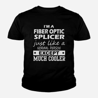 Fiber Optic Splicer Cooler Kid T-Shirt - Seseable