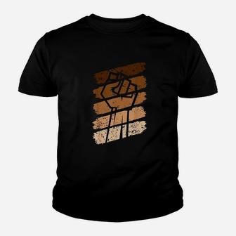 Fist Melanin Vintage Kid T-Shirt - Seseable