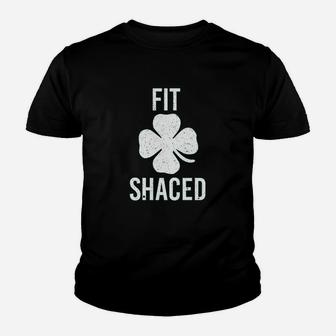 Fit Shaced Funny Irish Clover Shamrock Saint Patricks Day Kid T-Shirt - Seseable