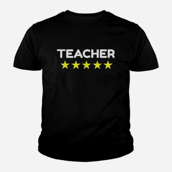 Five Star Esl Teacher Uniform Gift English Online Kid T-Shirt - Seseable
