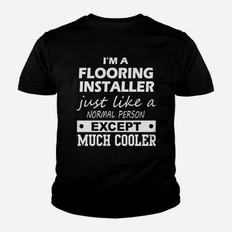Flooring Installer Cooler Kid T-Shirt - Seseable