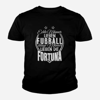 Fortuna Düsseldorf Fussball Fan Spruch Geschenk Kinder T-Shirt - Seseable