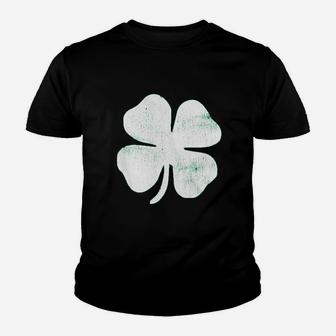 Four Leaf Clover Funny Saint Patricks Day Kid T-Shirt - Seseable