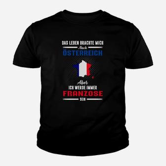 Frankreich Das Leben Brachte Mich  Kinder T-Shirt - Seseable