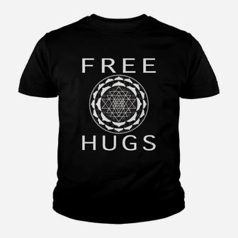 Free Hugs Magical Circle Kid T-Shirt - Seseable