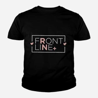 Frontline Hero Nurse, funny nursing gifts Kid T-Shirt - Seseable