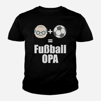 Fußball Opa Herren Kinder Tshirt, Geschenkidee für Fußballfans - Seseable