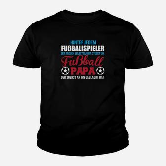 Fußball Papa Kinder Tshirt, Stolz auf Fußballer Kinder, Vatertag - Seseable