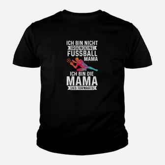 Fußballtorwart Mama Kinder Tshirt, Supporter Tee für Fußballmütter - Seseable