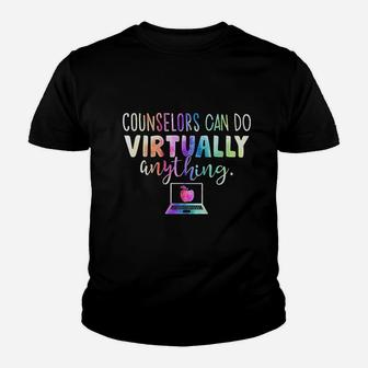 Funny Counselors Can Do Virtually Anything Kid T-Shirt - Seseable