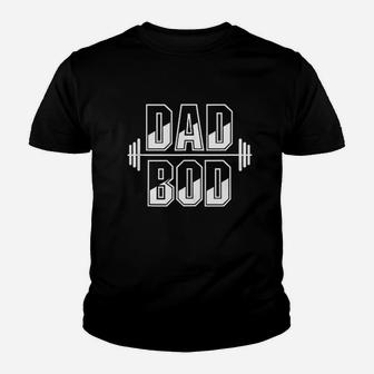 Funny Dad Bod Gym Fathers Day Gift Workout Kid T-Shirt - Seseable