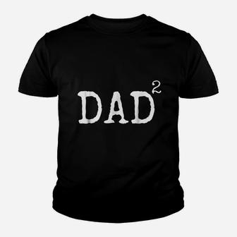 Funny Dad Of Two Father Twins Kid T-Shirt - Seseable