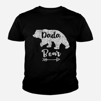 Funny Dada Bear Fathers Day, dad birthday gifts Kid T-Shirt - Seseable