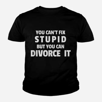 Funny Divorce Party Gift For Divorce Party Kid T-Shirt - Seseable