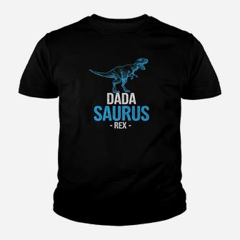 Funny Fathers Day Gift For Grandpa Dada Saurus Rex Premium Kid T-Shirt - Seseable