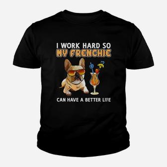 Funny Frenchie French Bulldog Lover Gifts Kid T-Shirt - Seseable