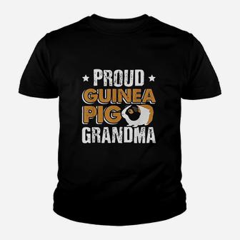 Funny Guinea Pig Gift Proud Guinea Pig Grandma Kid T-Shirt - Seseable