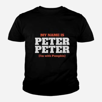 Funny Halloween For Men Peter Peter Couples Costume Kid T-Shirt - Seseable