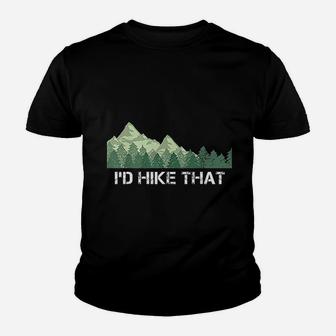 Funny Hiking Id Hike That Outdoor Camping Gift Kid T-Shirt - Seseable
