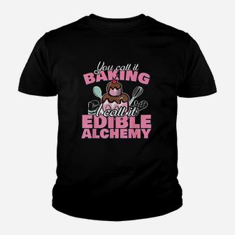 Funny I Love Baking Bread Pastry Cake Baker Kid T-Shirt - Seseable