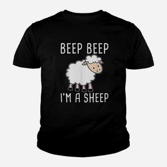 Funny Sheep Design For Farmers And Sheep Lovers Kid T-Shirt - Seseable