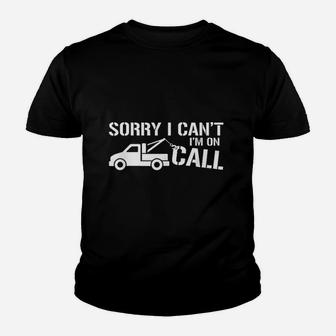 Funny Tow Truck Driver Gift For Truckers And Dads Kid T-Shirt
