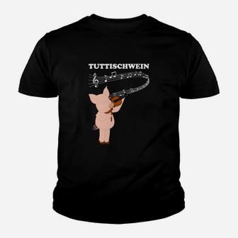 Für Geige Tuttischweiner Kinder T-Shirt - Seseable