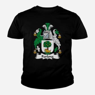 Furlong Coat Of Arms Irish Family Crests Kid T-Shirt - Seseable