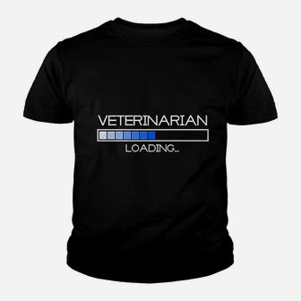Future Veterinarian Loading Vet Pet Graduation Gift Youth T-shirt - Seseable
